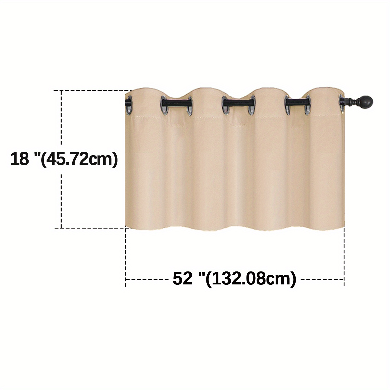 1pc Cortinas Térmicas Aislantes Oscurecimiento Dormitorio - Temu