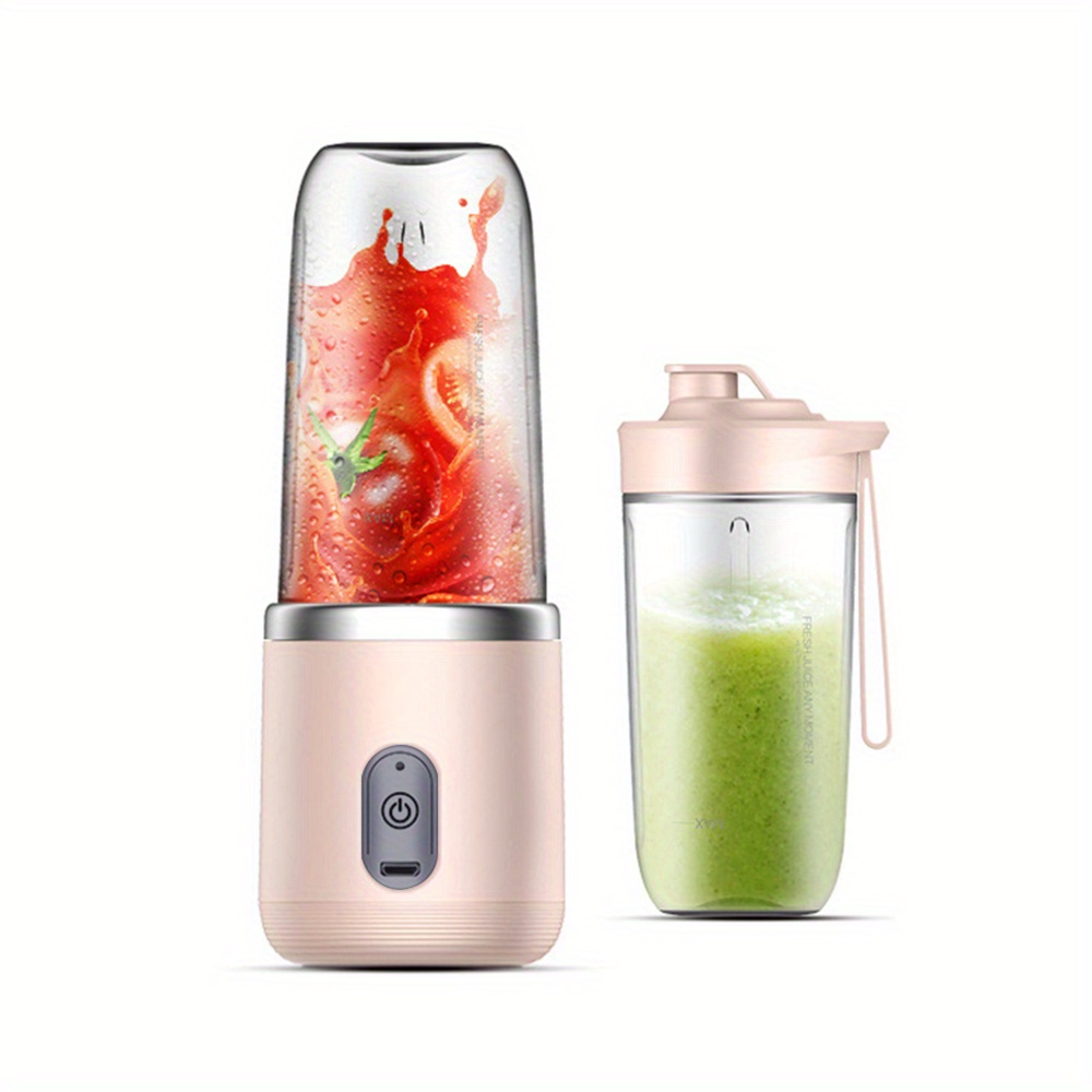 Double Cup Portable Blender Make Delicious Shakes Smoothies Anywhere With  Usb Charging Travel Friendly Design, 90 Days Buyer Protection