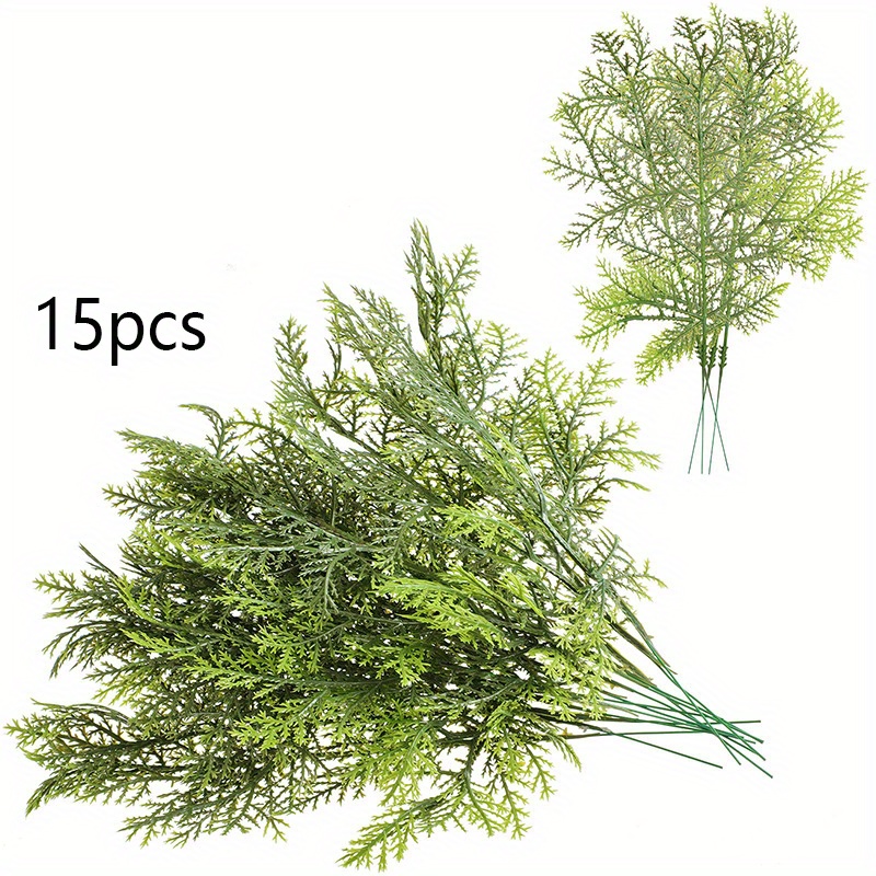 Artificial Pine Branches Christmas Faux Pine Needles - Temu