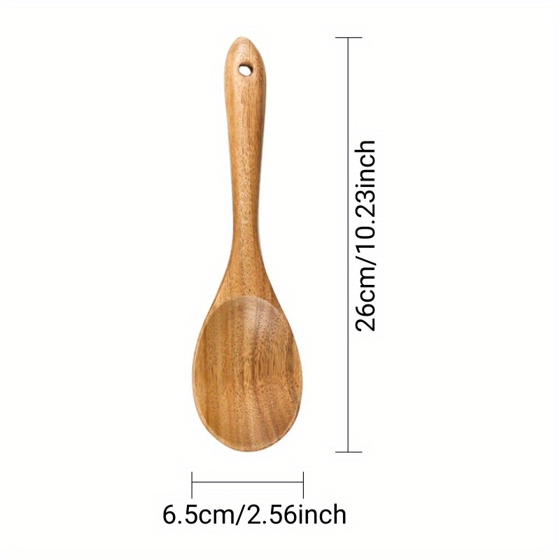 Durable Acacia Wood Salad Bowl And Spoon Set Non toxic - Temu