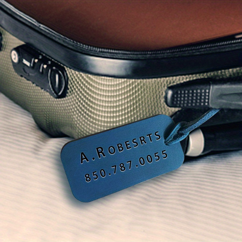 Bags  Personalized Louis Vuitton Luggage Tag Custom Embossed 2