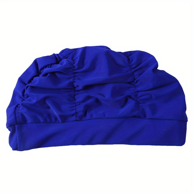  3 paquetes de gorras de natación de pelo largo de tela de  elastano para mujer, gorra de baño de protección para los oídos, gorra de  licra, turbante : Deportes y Actividades