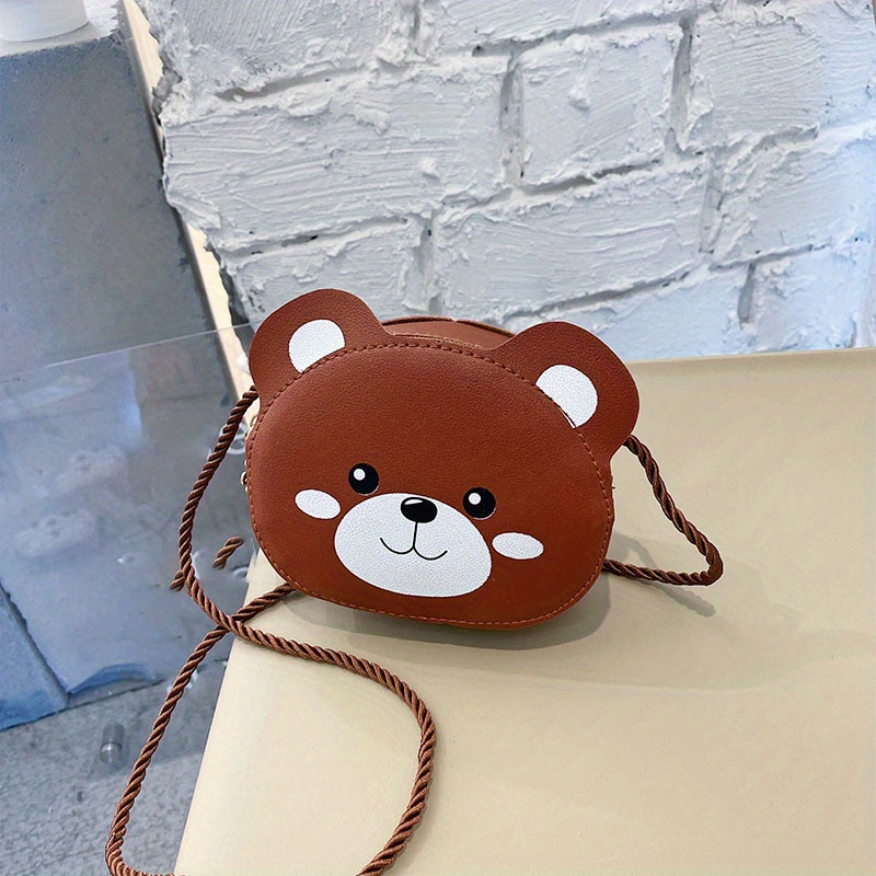 Coin Purse Crossbody Purse for Kids Little Bear Shoulder Bag