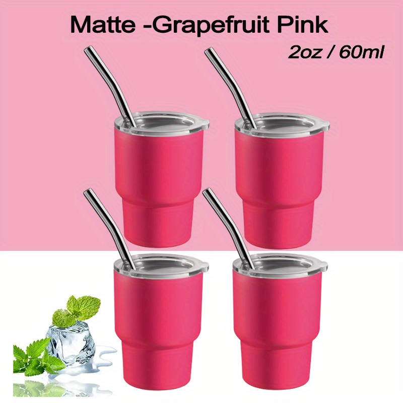 Buy Wholesale China New Hot Product 2oz/3oz Stainless Steel Tumbler Liqueur  Glass Wine Tumbler Kids Cup With Straw & Stainless Steel Tumbler at USD 2