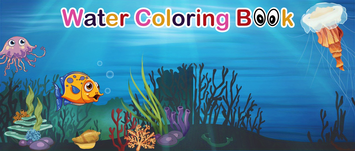 RtottiM Libro da Colorare ad Acqua Magica 6 Pezzi Water Disegno Pittura  Libro con Penna con 6 Penne ad Acqua Libri ad Acqua da Colorare Bambini per  Bambini : : Casa e cucina