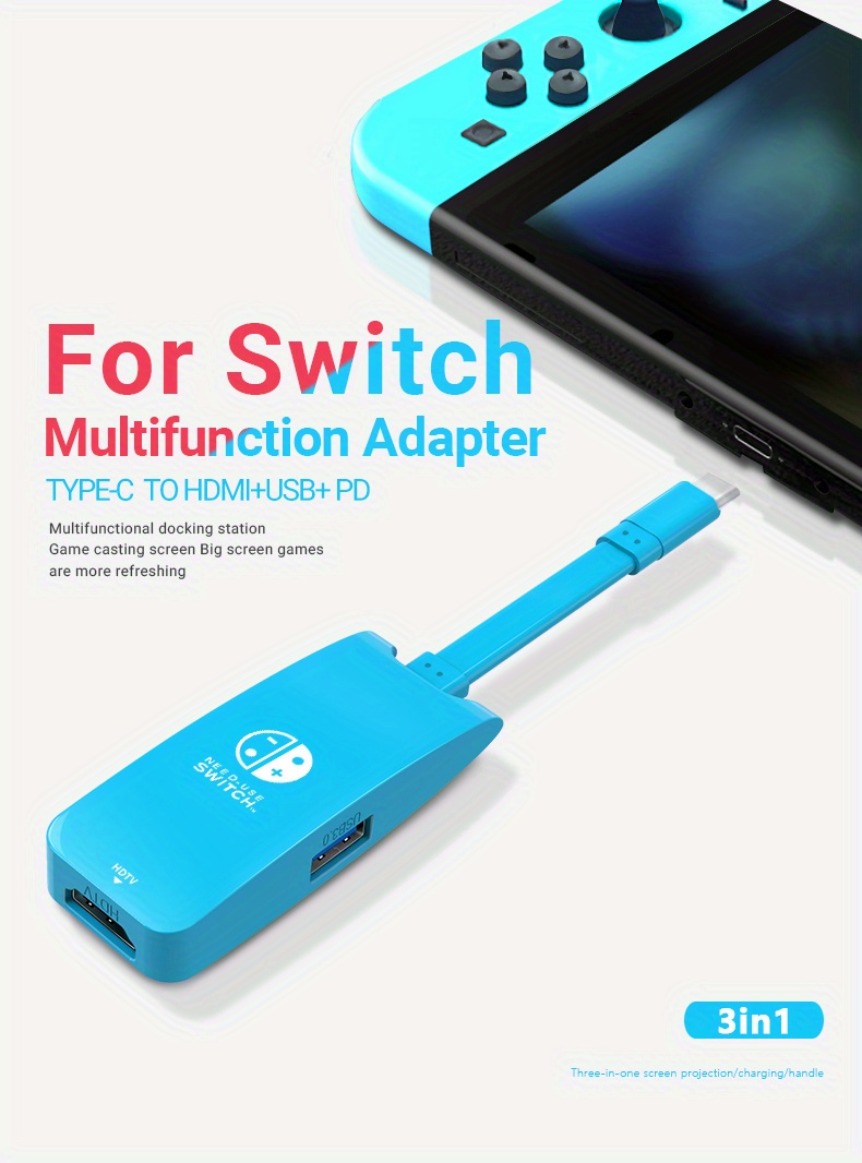 Adaptateur USB C Vers H Pour Switch/Switch - Temu Belgium