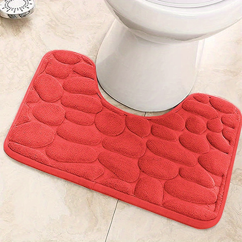 Bathroom Floor Mat Absorbent Toilet Mat Thickened Non slip - Temu