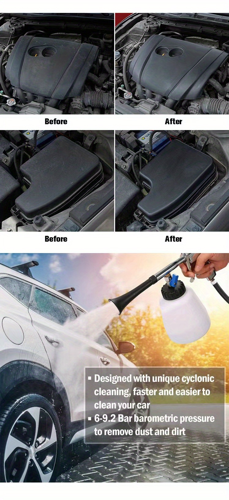Make Car Cleaning Easier Faster With The Tornador Cleaning - Temu Malta