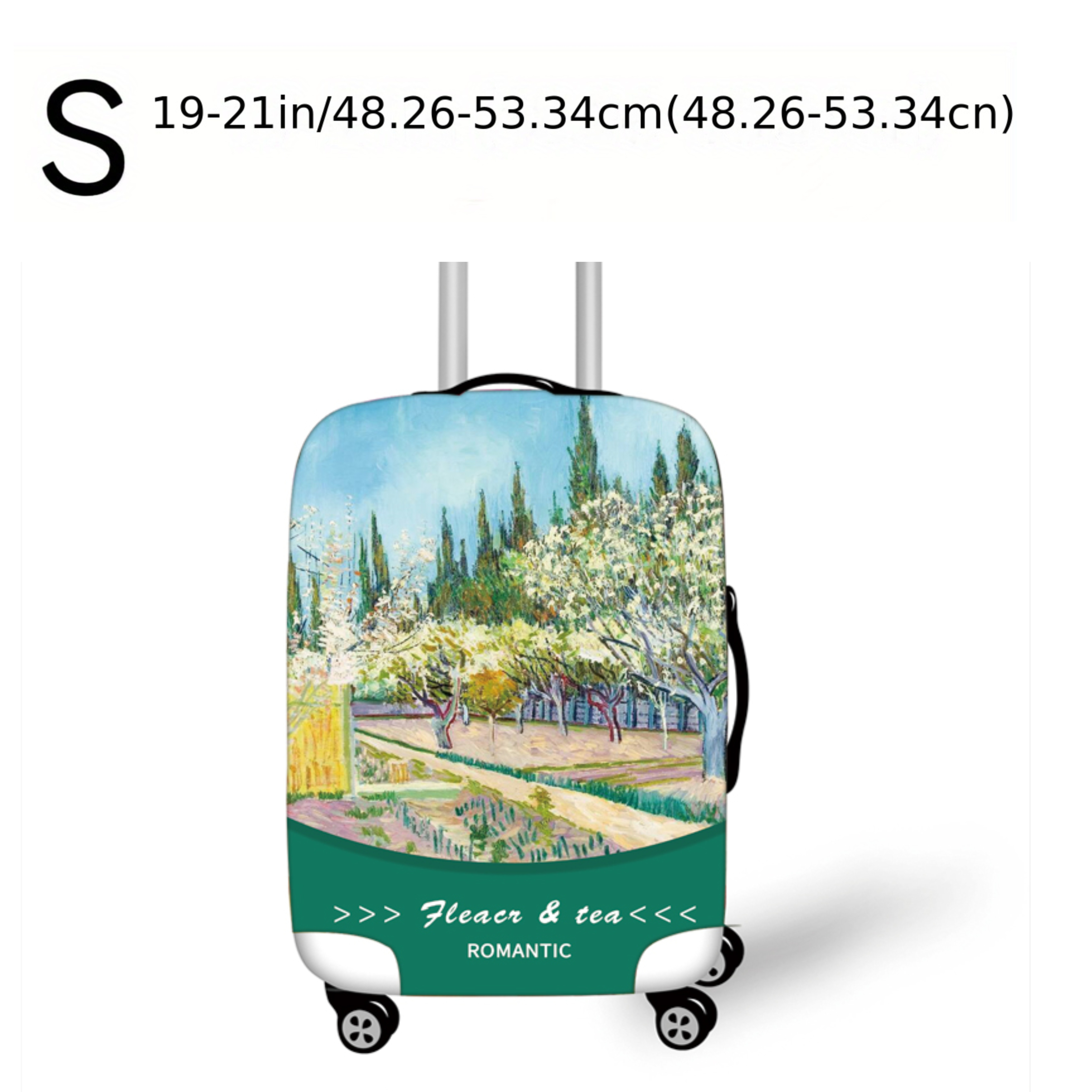 Travel Suitcase Protective Covers Thick Elastic Luggage Cover