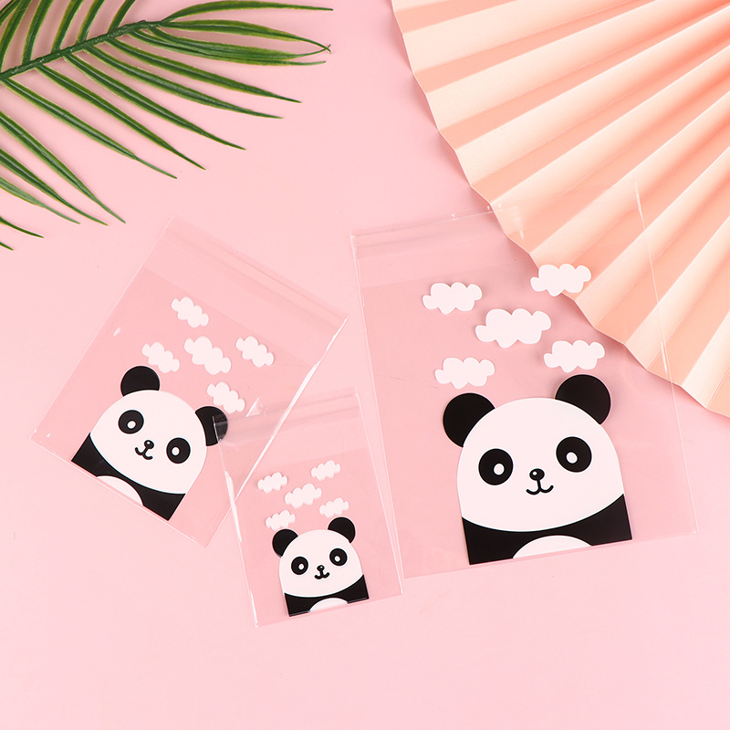 Set di 3 Buste per Alimenti - Snack Bags PANDA