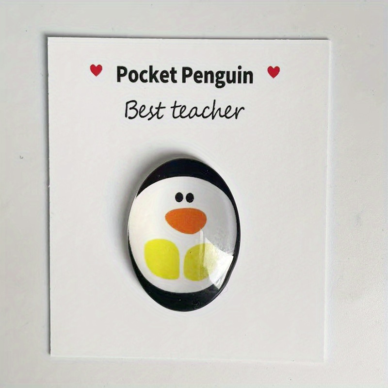 4PCS A Little Pocket Penguin Hug,Mini Cute Pocket Penguin Hug