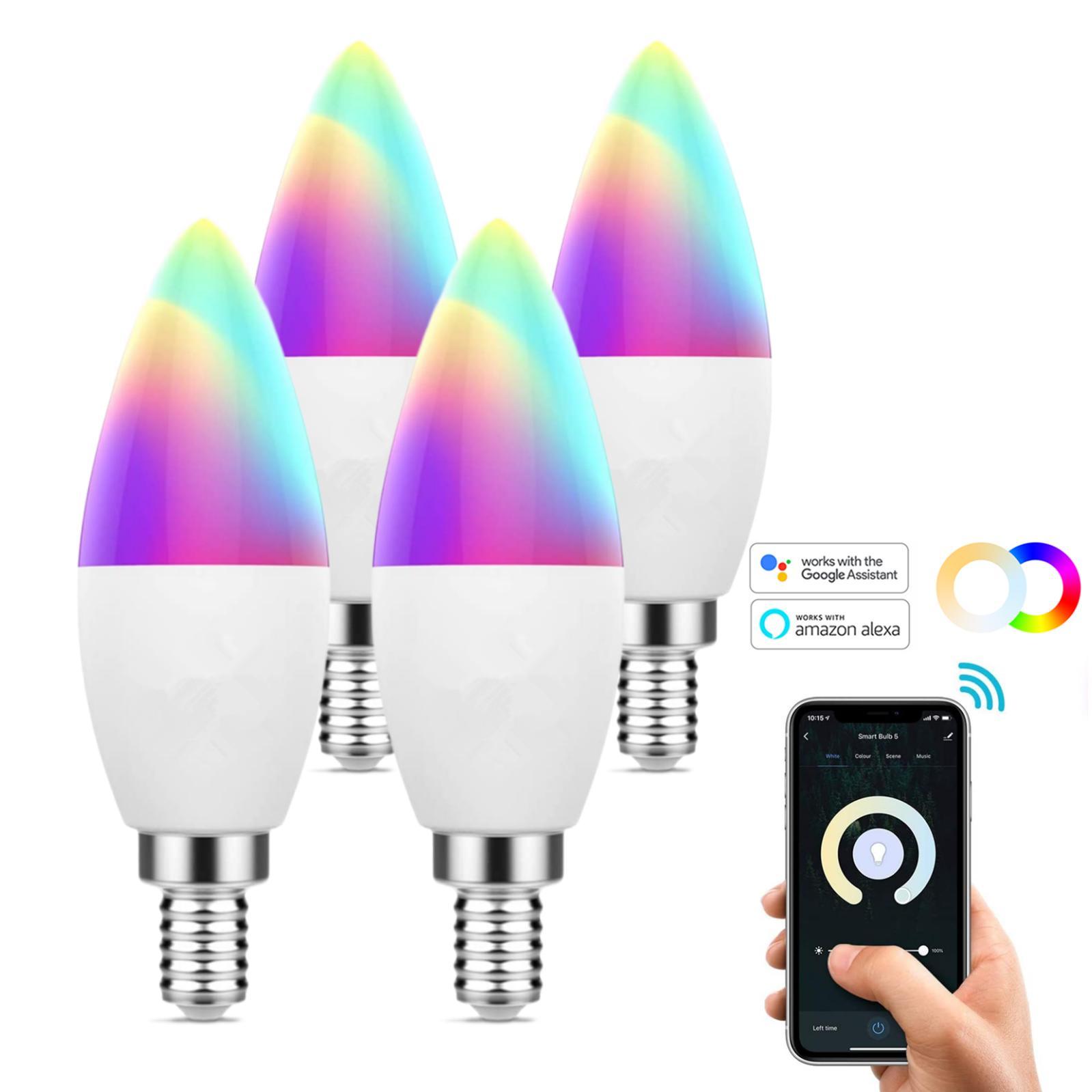  Philips Hue Bombillas inteligentes LED BR30 de ambiente blanco  y color, 16 millones de colores (requiere concentrador de tono), compatible  con Bluetooth, compatible con Alexa, Google Assistant y Apple : Herramientas