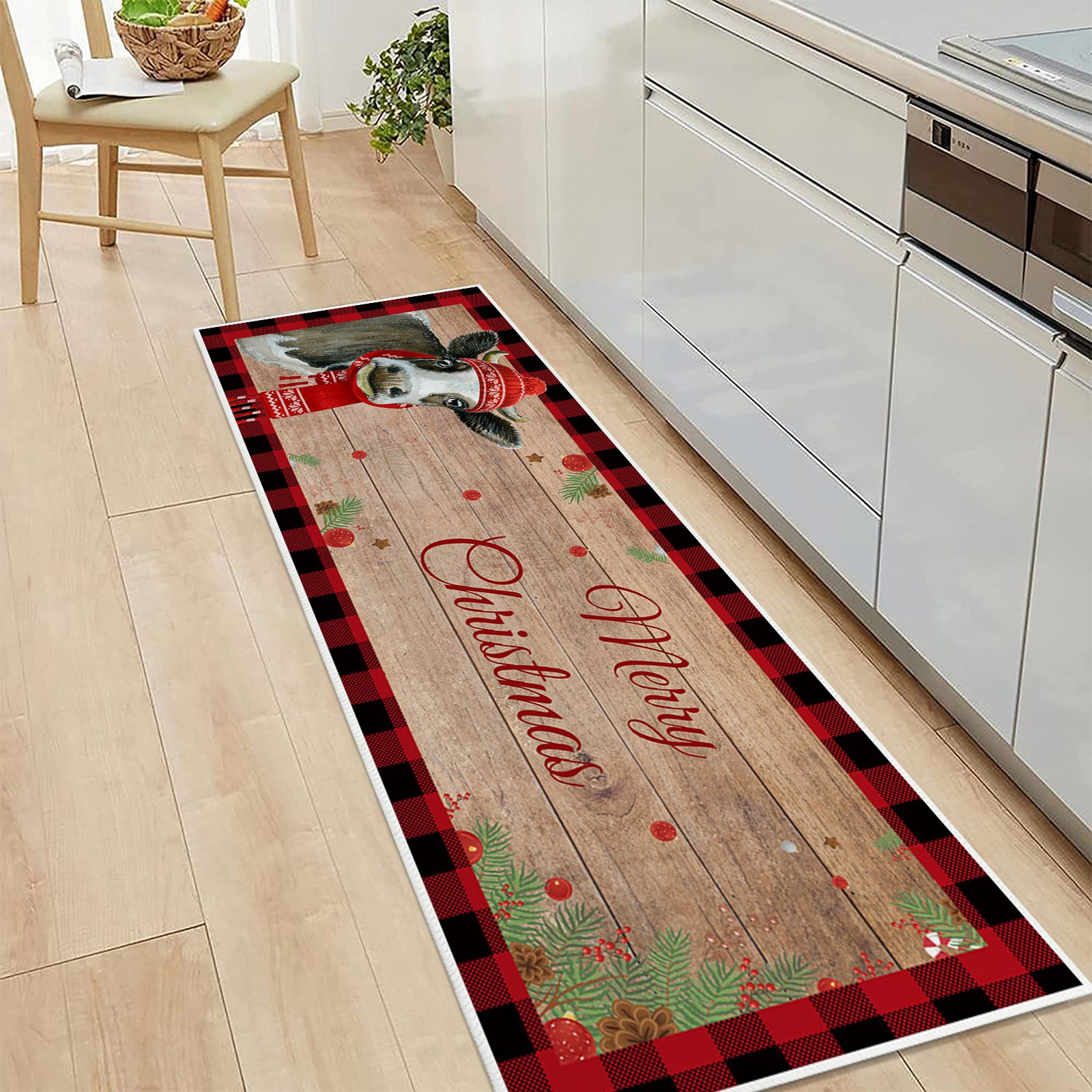 Fall Gnome Kitchen Mat Set of 2 Non Slip Thick – Modern Rugs and Decor