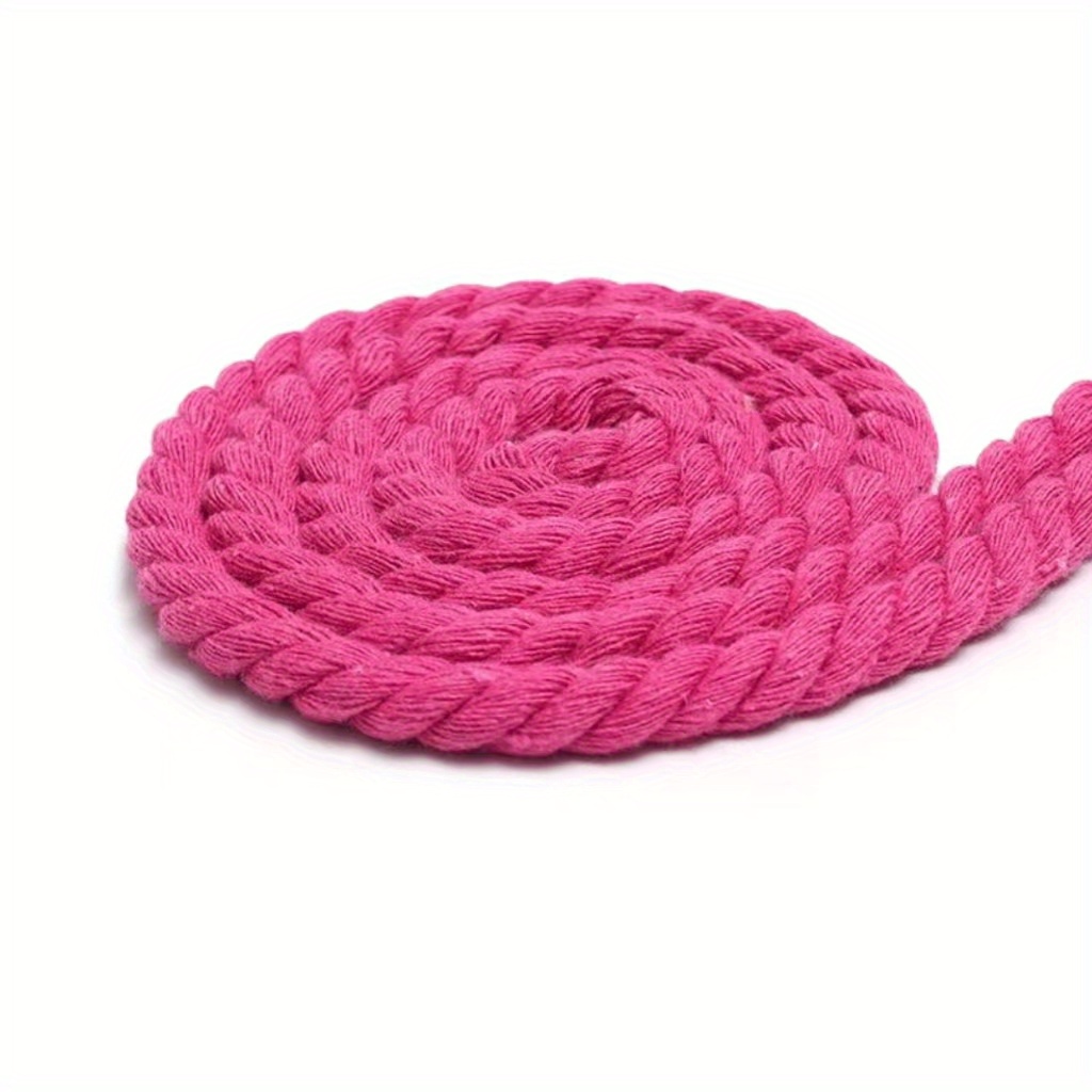 Soft Cotton Rope Multipurpose Durable Long Rope Purpose Rope - Temu