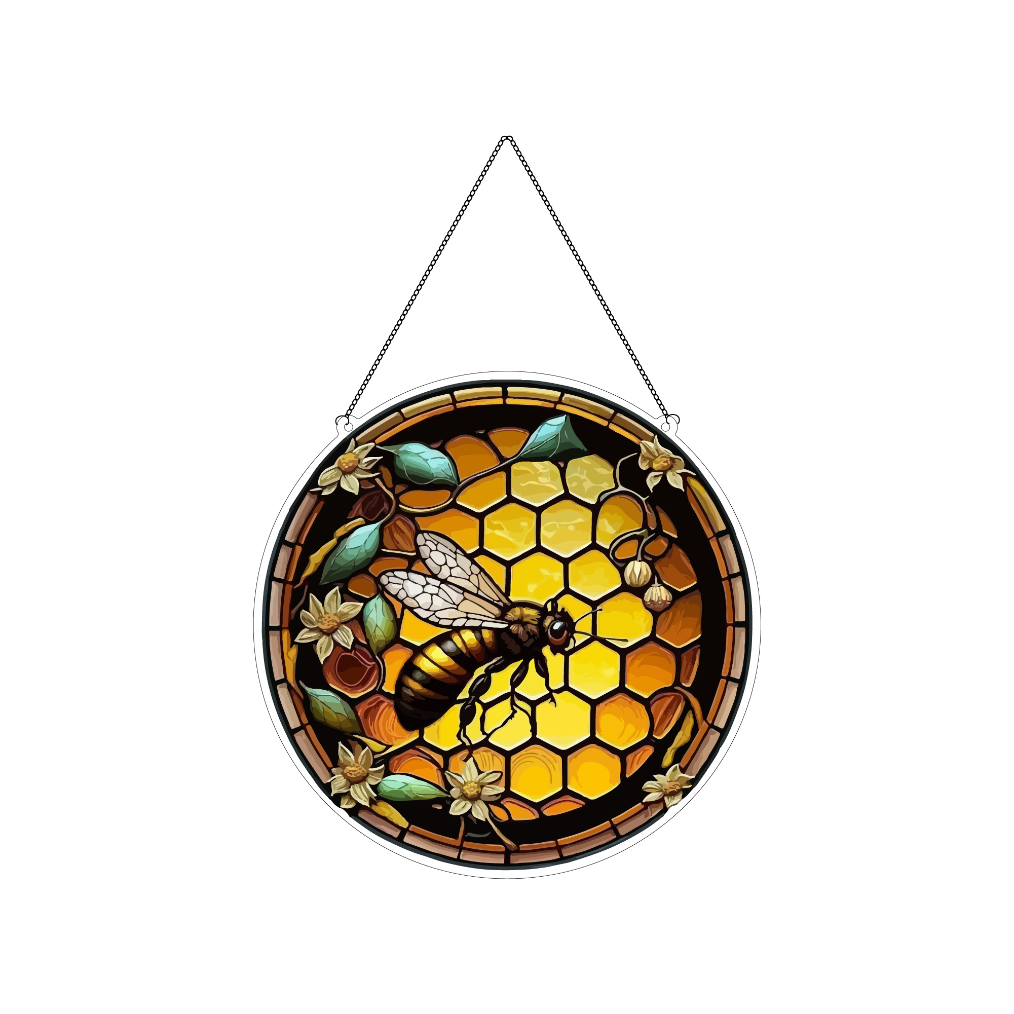 Hard working Bee Honeycomb Honeycomb Pendant Teacher's Day - Temu