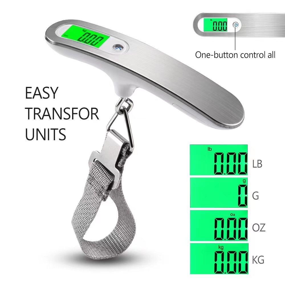 Electronic Luggage Scale (Capacity 50KG), AYOUB COMPUTERS