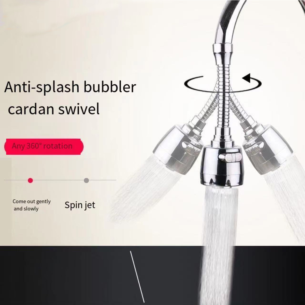 Kitchen Faucet Anti splash Head Supercharged Shower Temu