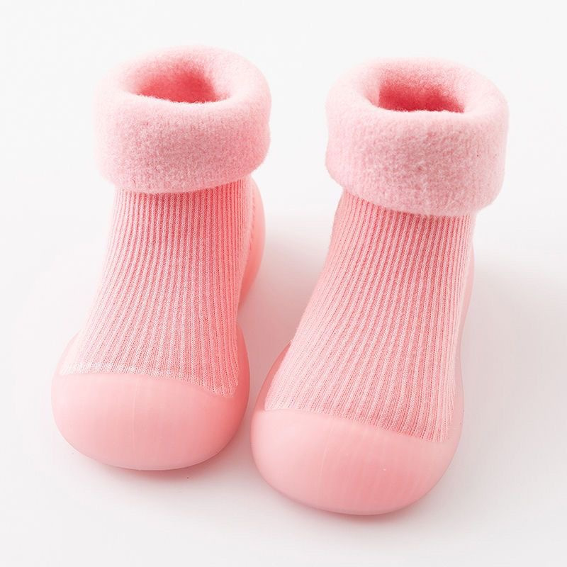 Casual Comfortable Slip On Sock Shoes For Baby Boys, Breathable Non Slip Walking Shoes For Indoor Outdoor, Autumn And Winter