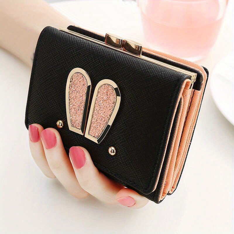 Womens Wallet Small Clutch Wallet Hand Purse for Womens Women's Girls  Ladies Mini Wallet Clutch Purse