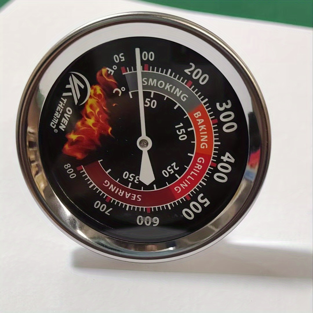 1pc, Bbq Thermometer For Outdoor Cooking Grill Thermometer