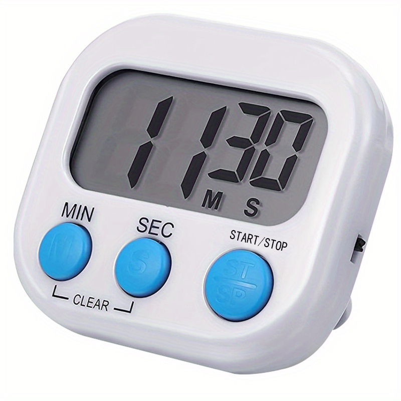 Dual-purpose Kitchen Baking Timer With Self-discipline Reminder And  Electronic Alarm - Perfect For Bbq, School, And Back To School - Temu