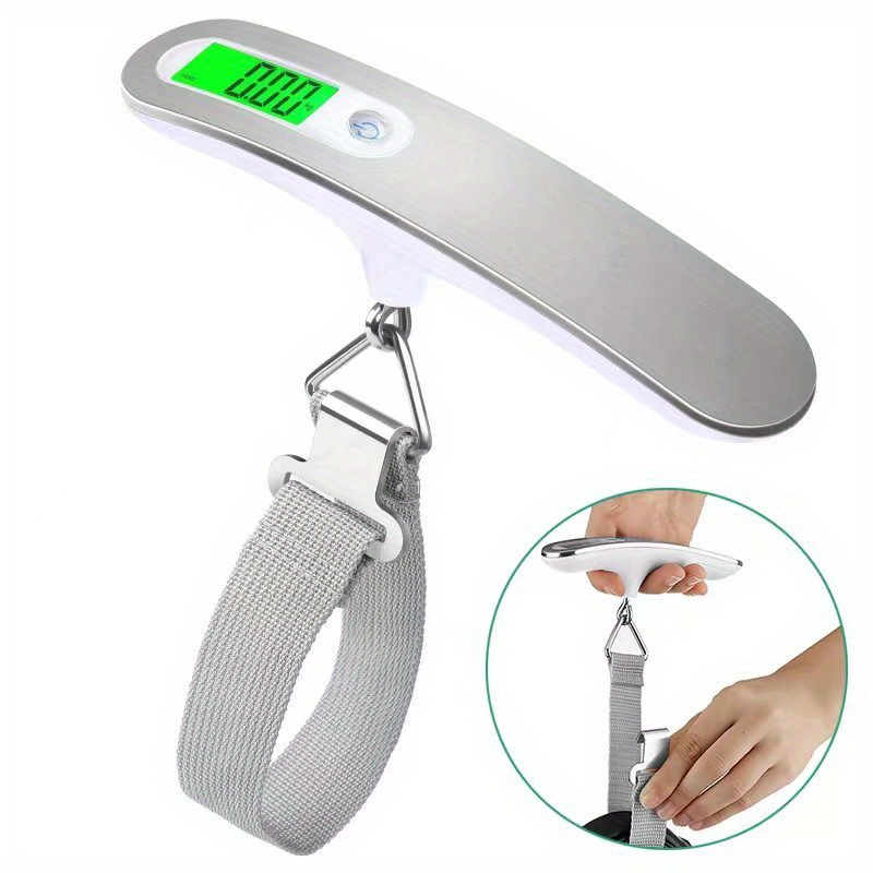 50kg/10g Portable Digital Luggage Scale - Perfect for Travel