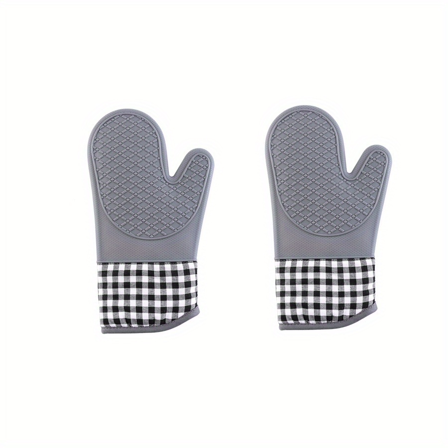 Dropship 1pc Silicone Oven Mitts; Heat Insulation Pad; Nordic