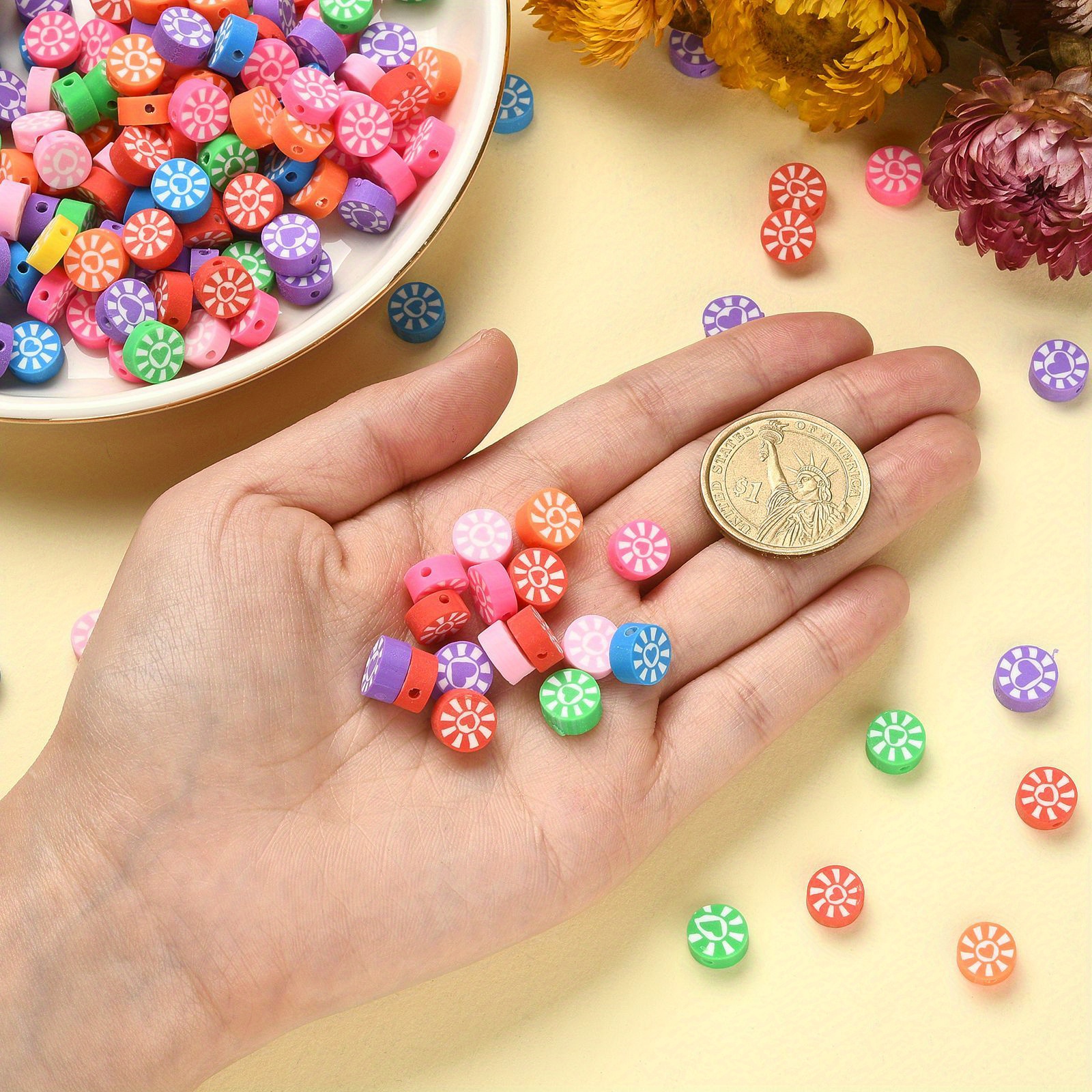 Bulk Beads Fruit Beads Polymer Clay Fruit Beads Assorted Beads 