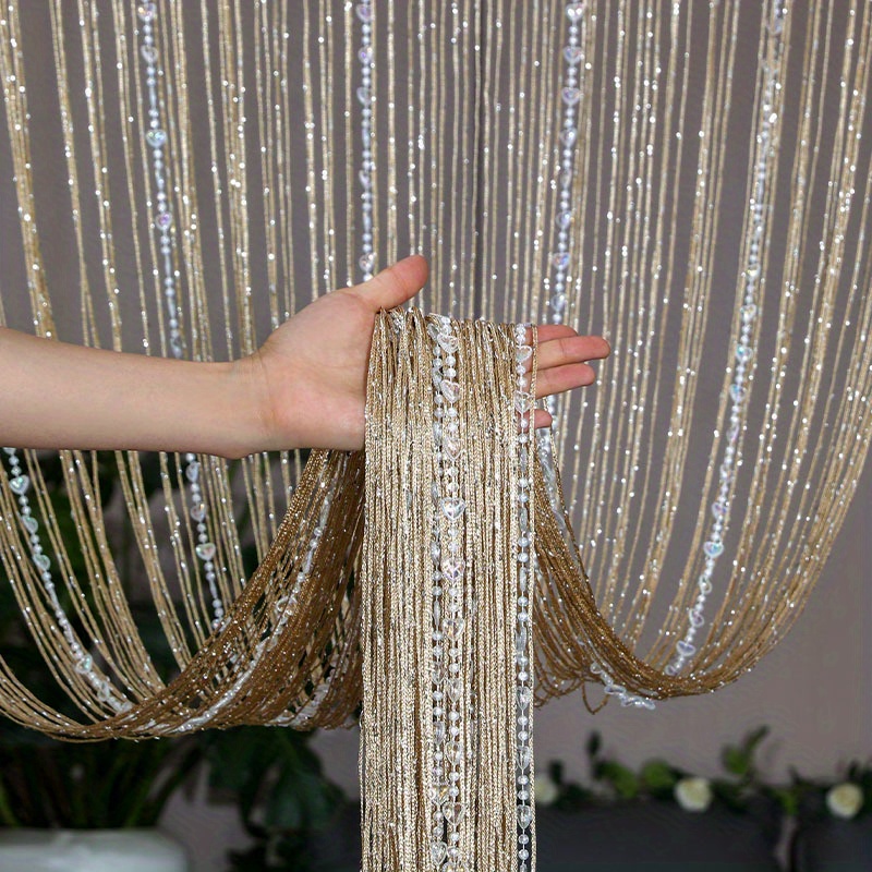Wedding Decoration Bead Curtain 39.37*78.74inchstring Bead - Temu  Philippines
