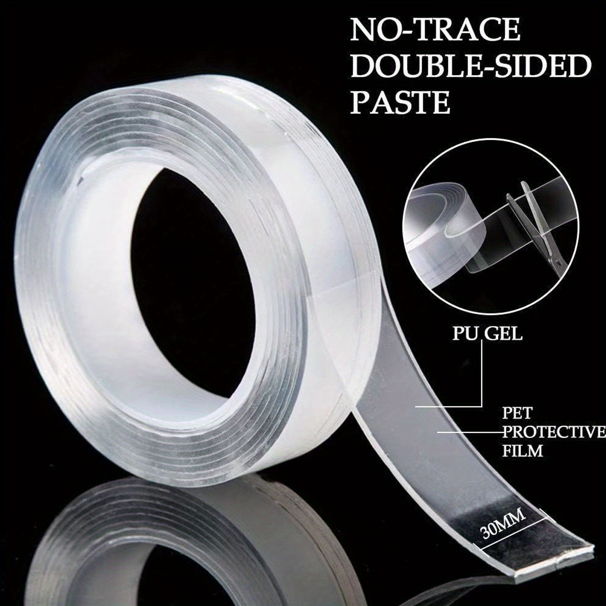 Double Sided Tape - Extra Strong Heavy Duty Adhesive Tape Mounting;