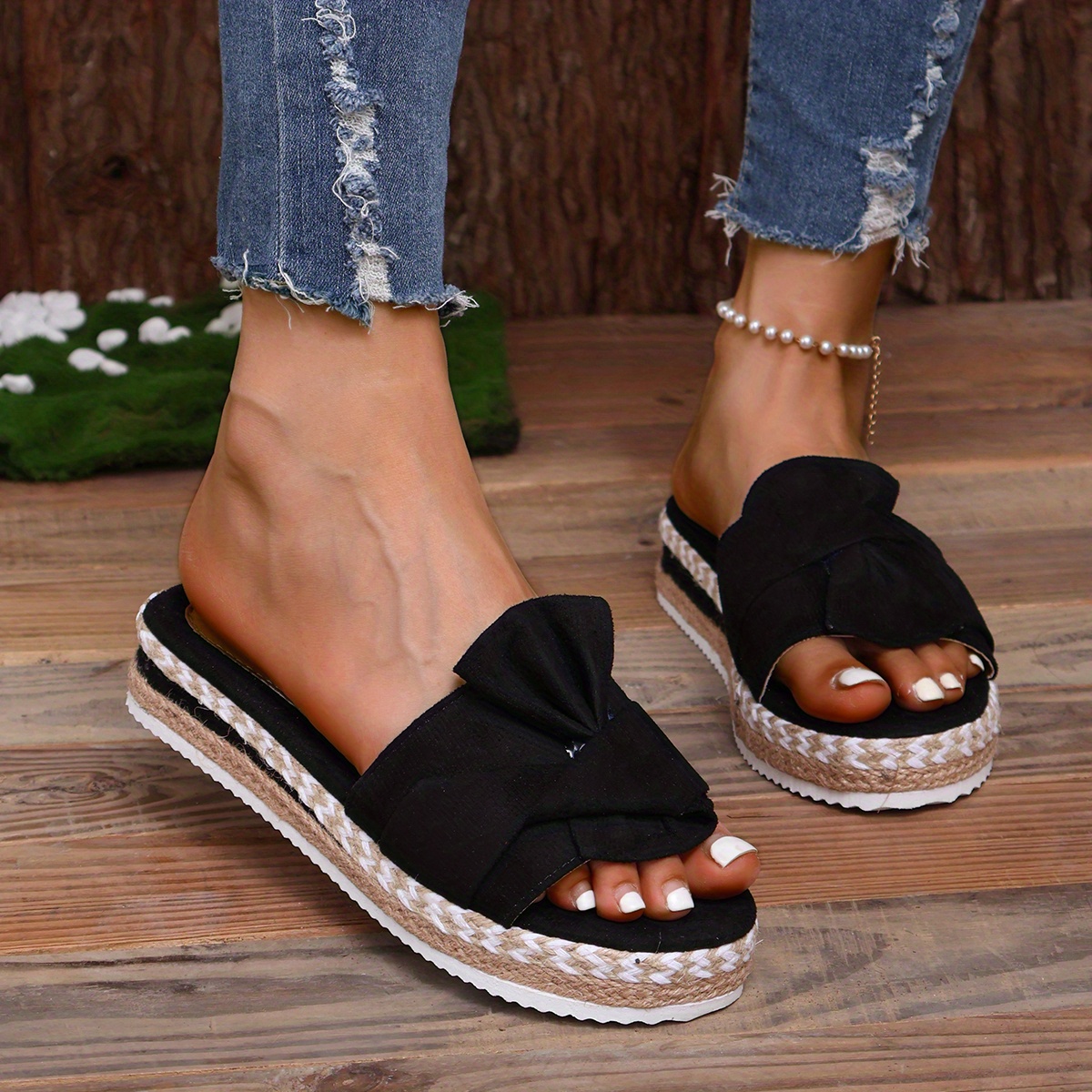 Espadrille slider online