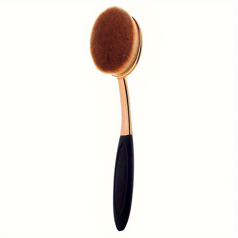 Yoseng Oval Foundation Brush 5 Pcs Toothbrush makeup brushes Fast Flawless  Application Liquid Cream Powder Foundation
