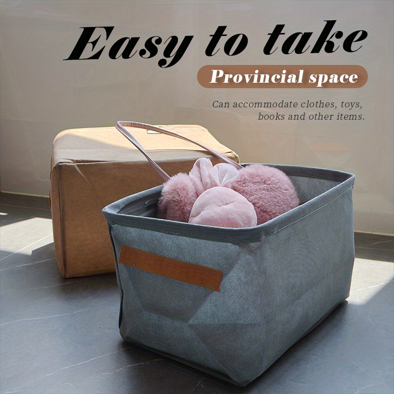 Clothing Storage Basket Organizing Household Wardrobes Temu