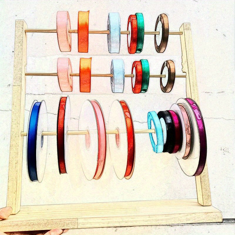 1/2/3 Poles Thread Holder Gift Wrapping Paper Cord Storage - Temu