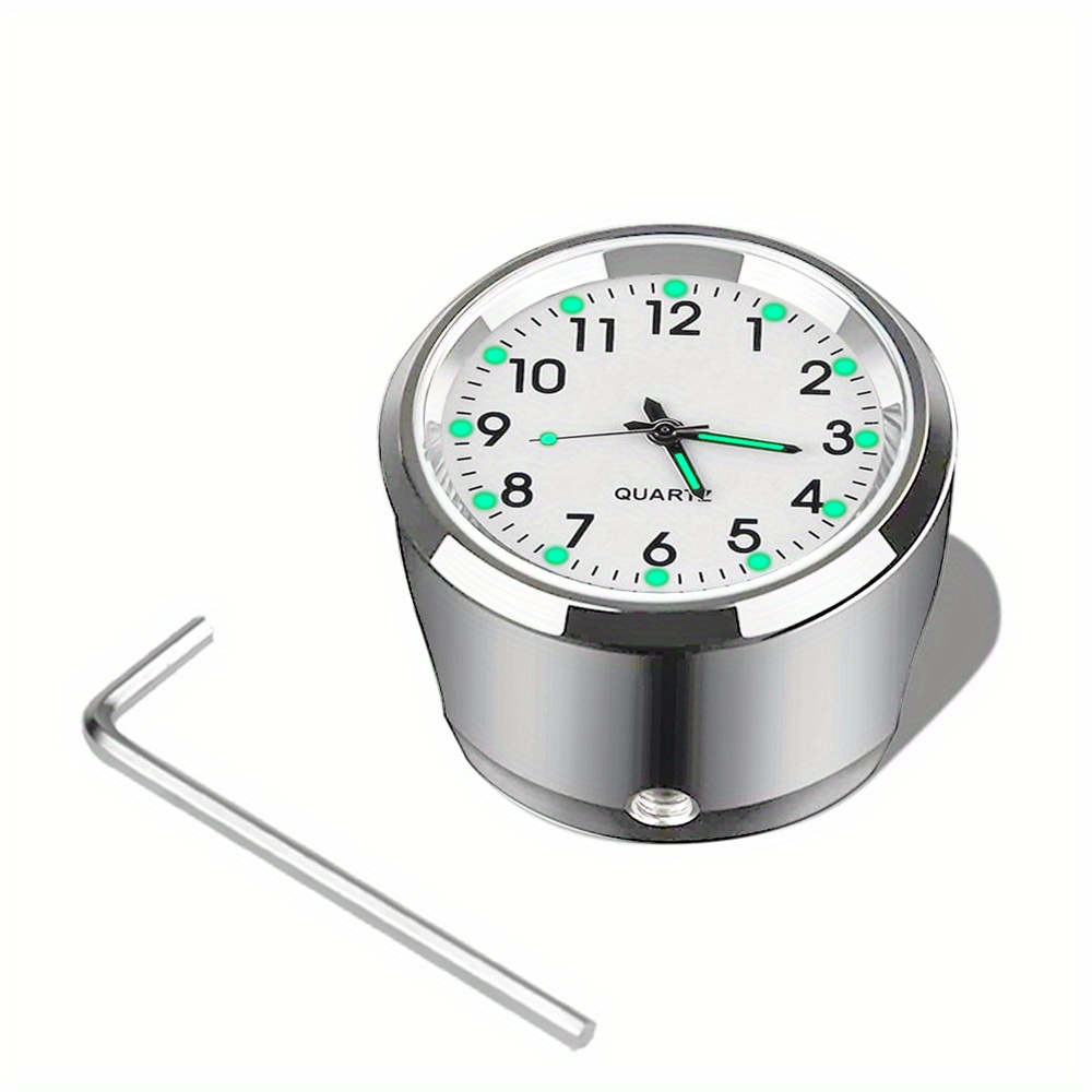 Shop Generic Universal 7/8 Motorbike Clock Dustproof Quartz Clock  Waterproof Handlebar Mount Watch Motorcycle Timetable Clock With Wrench  Online
