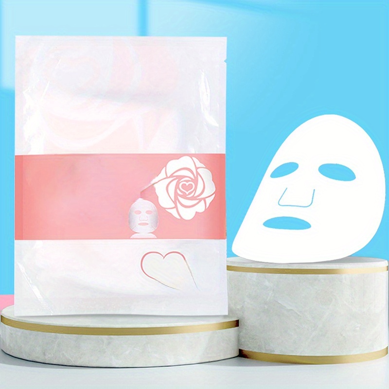 Film plastique jetable pour le visage, masque nettoyant complet pour le  visage, papier autocollants pour le cou, masques PE transparents  enveloppent l'outil sain pour la beauté du visage - Temu Belgium