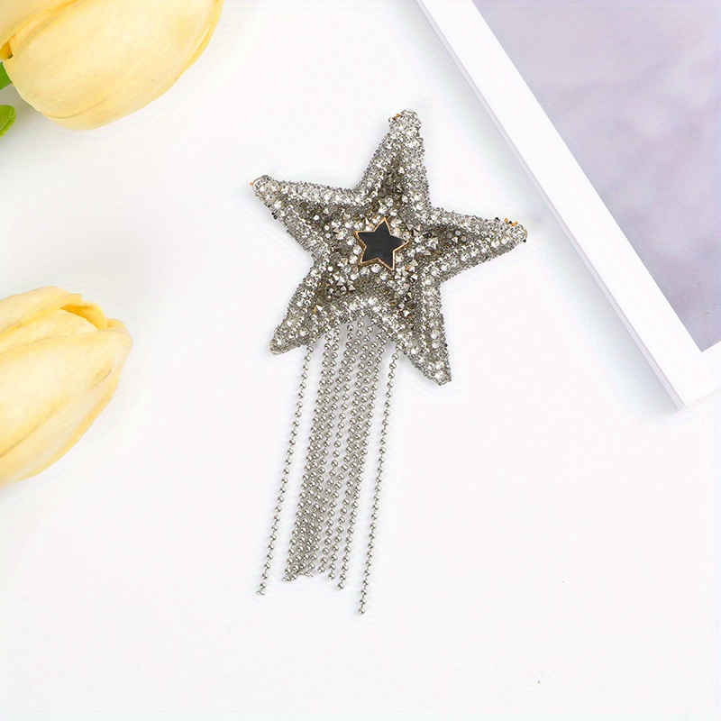 Rhinestone Star Patch - Temu