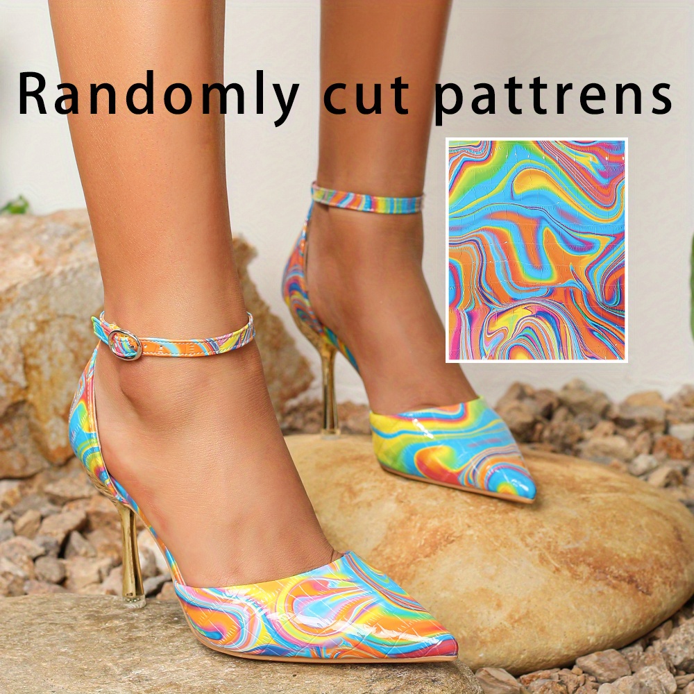 Patterned heels hot sale