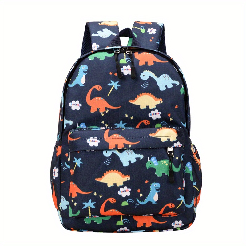 Kids Dino Backpack Large Capacity Lightweight School Bag