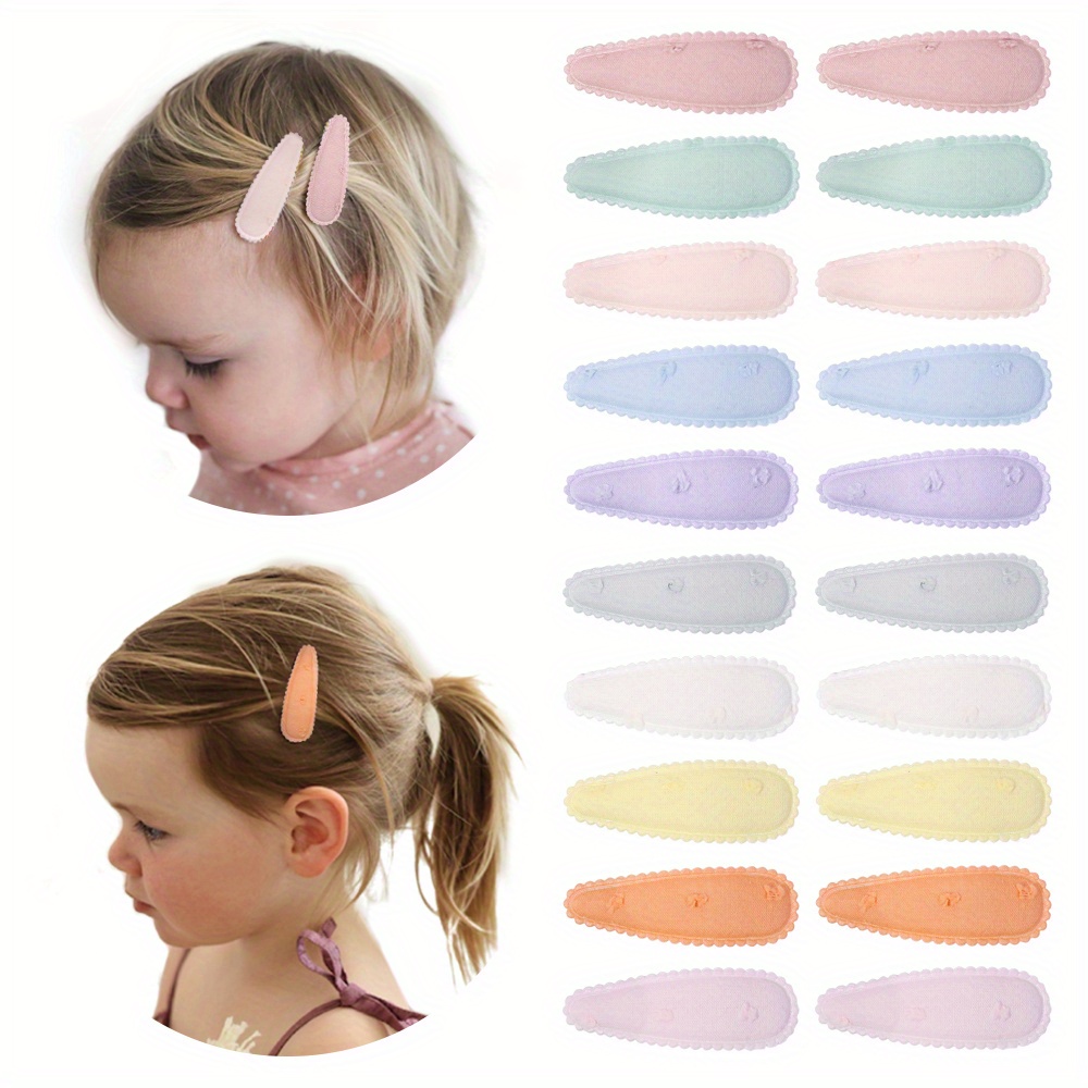 Image of 20 Cute Hair Clips In Sweet For Girls, Hairpins And Additions In European And