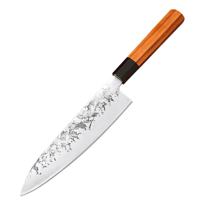 japonés de acero inoxidable de alto carbono de 6 pulgadas, cuchillo de  corte profesional para carne, pescado, deshuesado, cuchillo premium con  funda y afilador de cuchillos de bolsillo ShuxiuWang 1327537084204