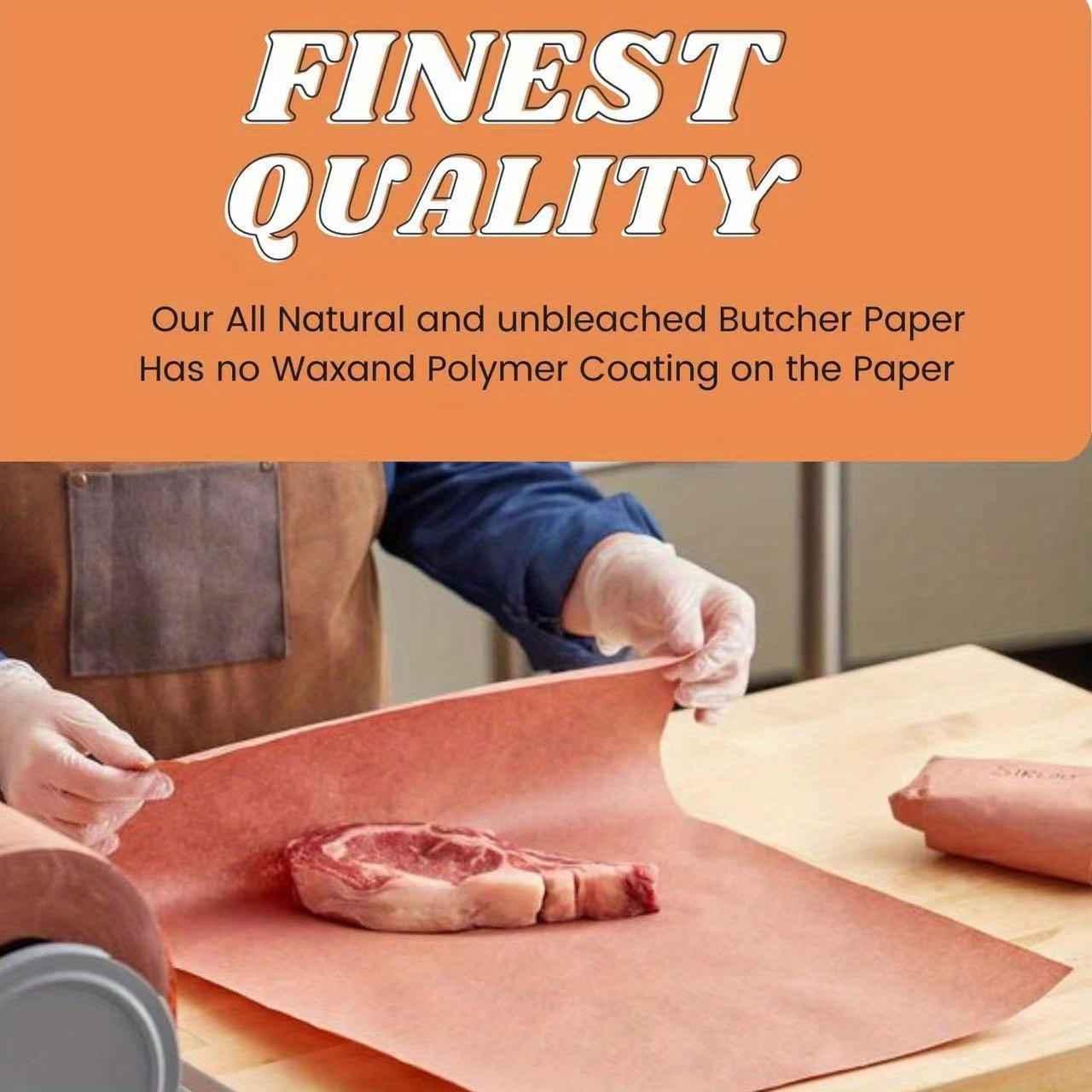  Smokin' Pink Kraft Butcher Paper Roll