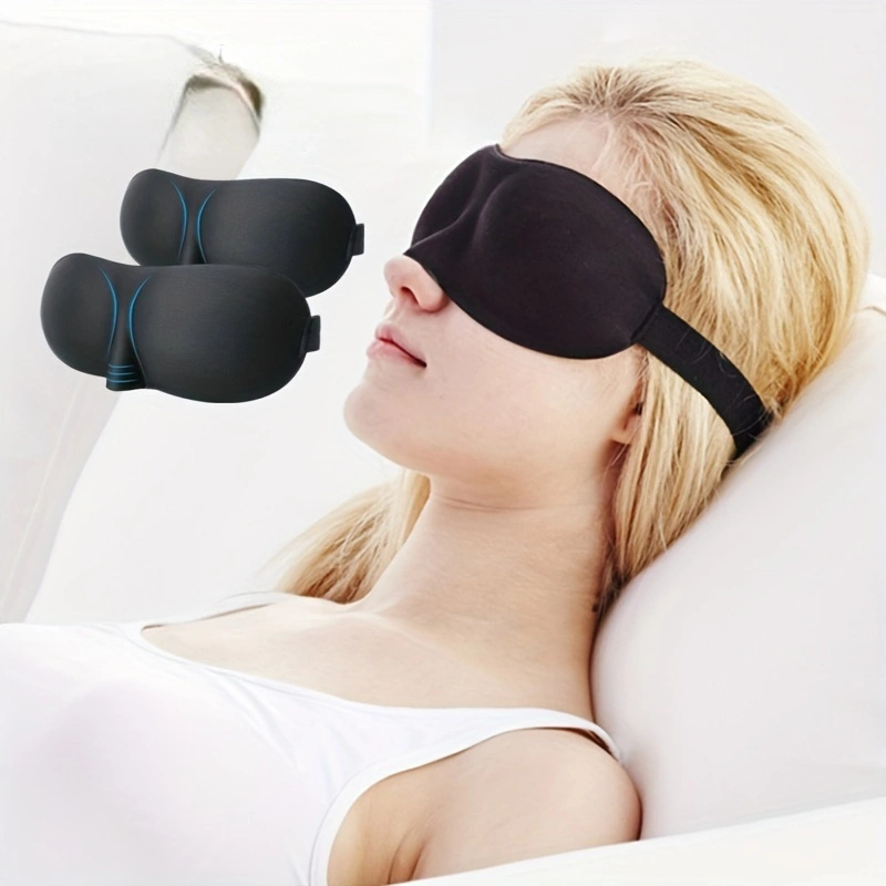 Máscara de dormir 3D para dormir de lado, 100% bloqueo de luz, antifaz para  dormir para mujeres y hombres, copa contorneada, cubierta de ojos de lujo
