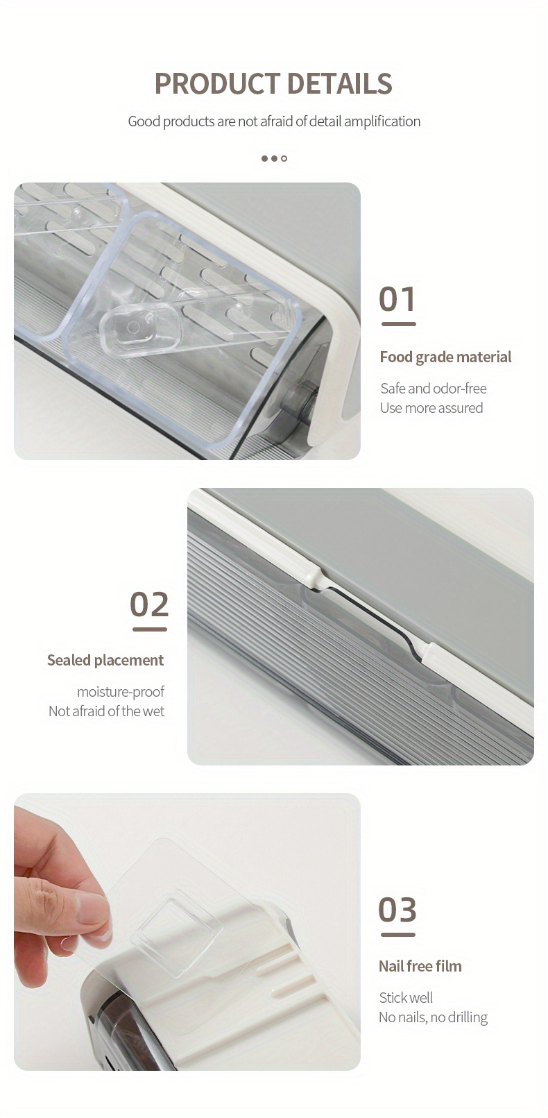 Wall Mounted Magnetic Seasoning Box Set - Premium Kitchen Storage