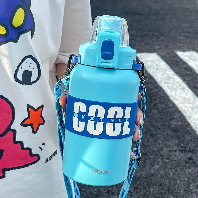 Thermal Sports Water Bottle, Stainless Steel Water Cups, Cute Kawaii  Cartoon Portable Water Bottles, For Camping, Hiking, Fitness, Outdoor  Summer Drinkware, Travel Accessories, Birthday Gifts - Temu