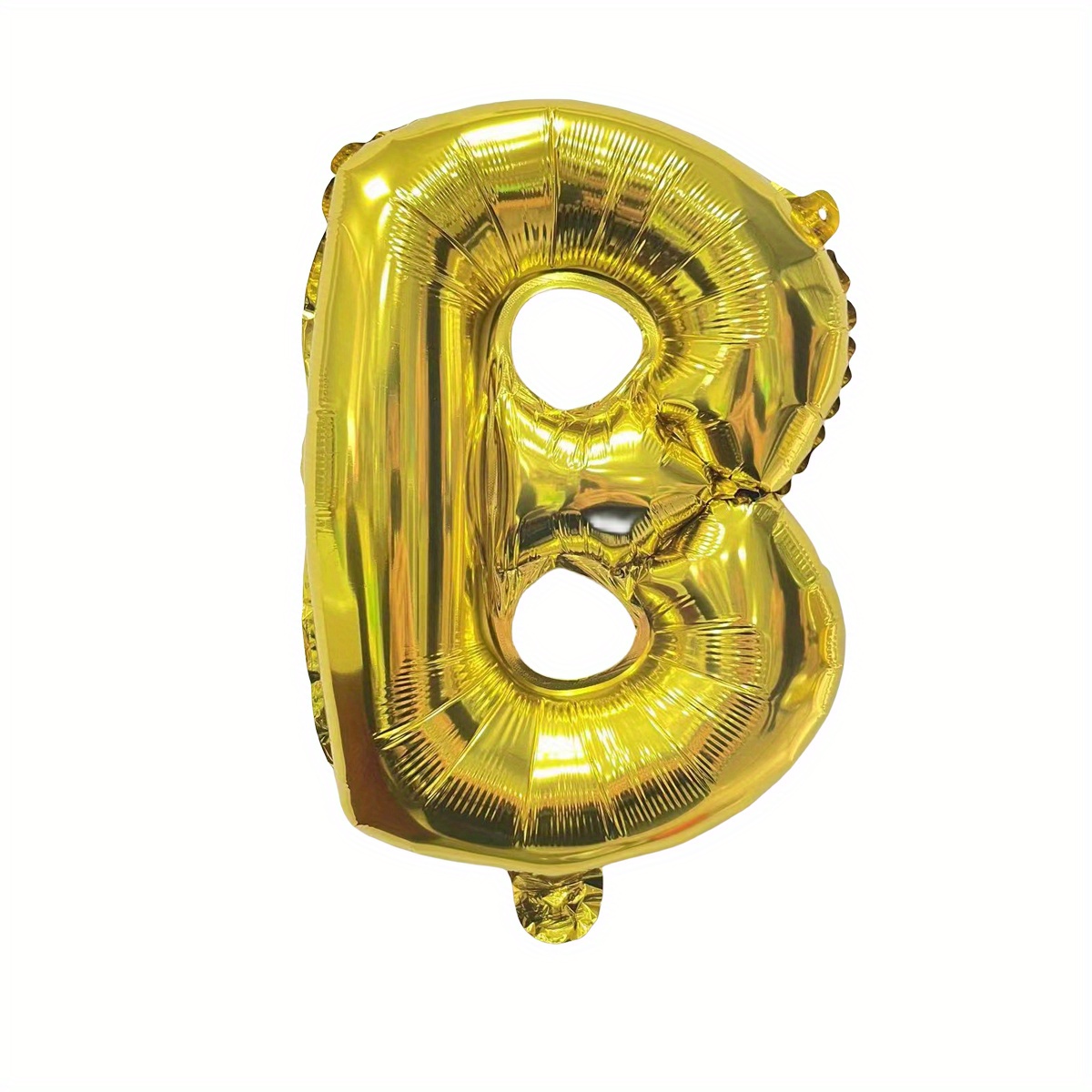 Globos de aluminio tipo Mylar en forma de letras del alfabeto en color  dorado, de 16 pulgadas, para colgar como decoración de bodas, fiestas de