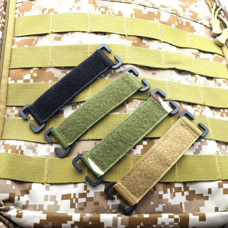 Hook & Loop MOLLE Strap Panel Adapter for Morale Patches and