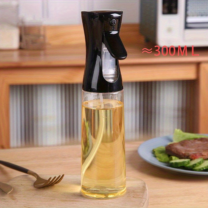 1pc 300ml Glass Oil Sprayer Mister For Healthy Cooking - Kitchen Gadgets  For Salad, BBQ, Baking, And Roasting