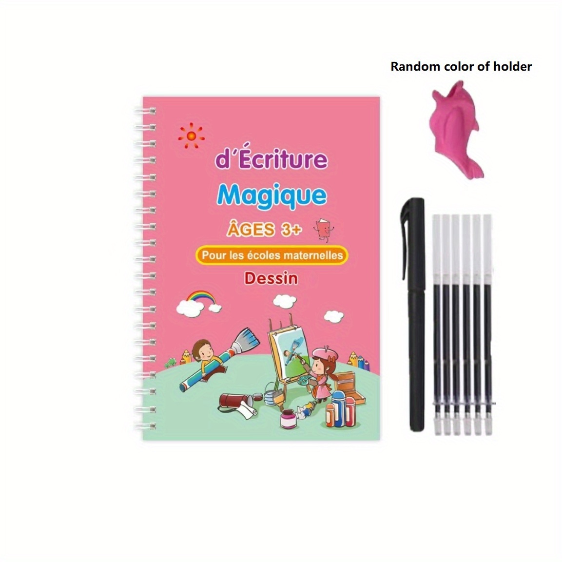 French Magical Handwriting Workbooks Practice Copybook Magic - Temu