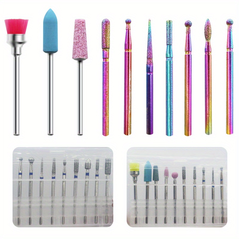 Stainless Steel Nail Accessories Nail Bits Nail Drill Bit - Temu